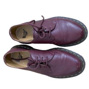 1461 SMOOTH LEATHER OXFORD SHOES cherry red smooth
